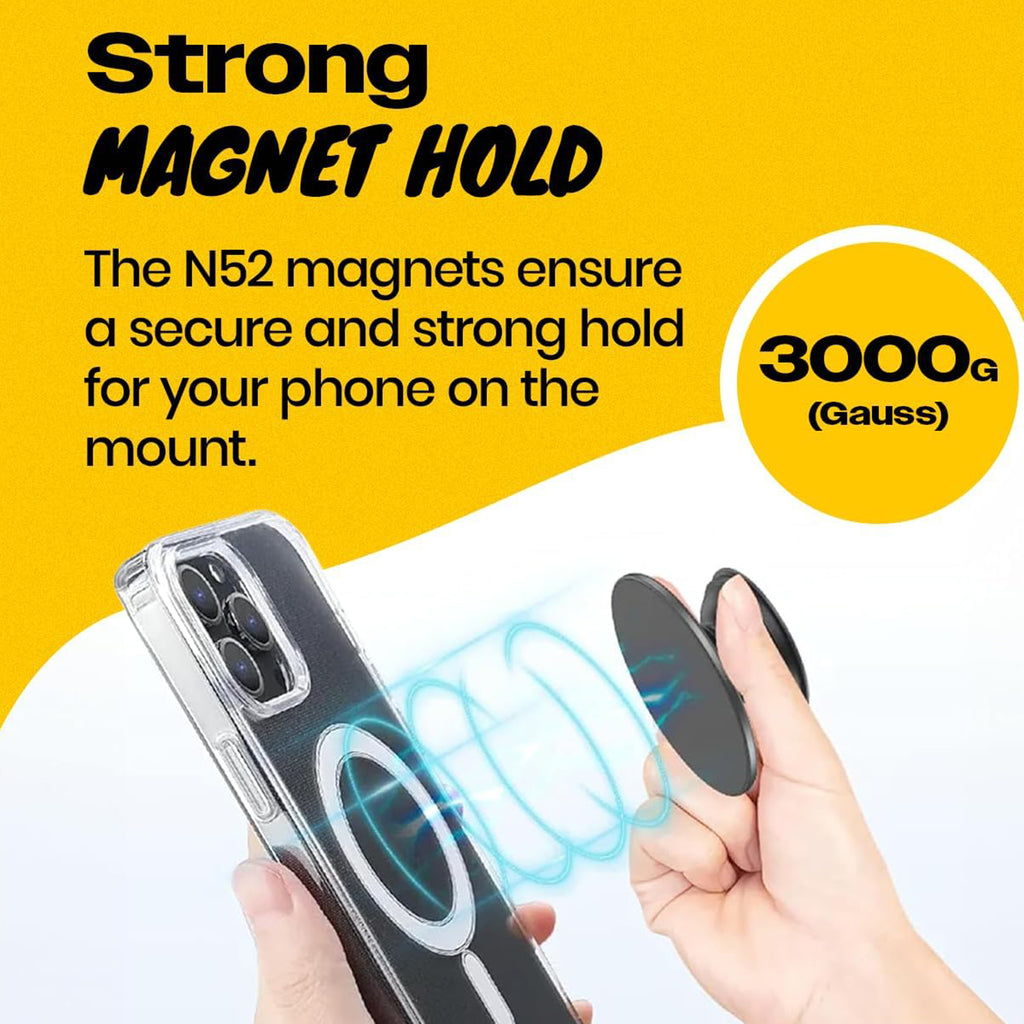 Virgin Mary Phone Grip for MagSafe with Kickstand for Hands-Free Viewing