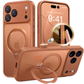 360° Spin Invisible Stand & MagSafe iPhone Case with All-around Protection