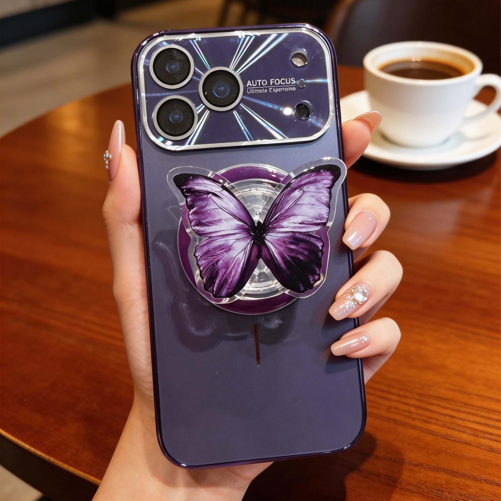 Collapsible Cute Phone Stand Magnetic Comes Wih a Magnetic Ring
