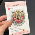 Virgin Mary Phone Grip for MagSafe with Kickstand for Hands-Free Viewing